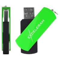 USB флеш накопитель eXceleram 8GB P2 Series Green/Black USB 2.0 (EXP2U2GRB08) изображение 4