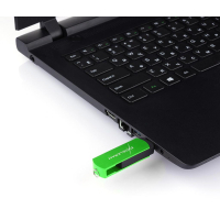 USB флеш накопитель eXceleram 8GB P2 Series Green/Black USB 2.0 (EXP2U2GRB08) изображение 7