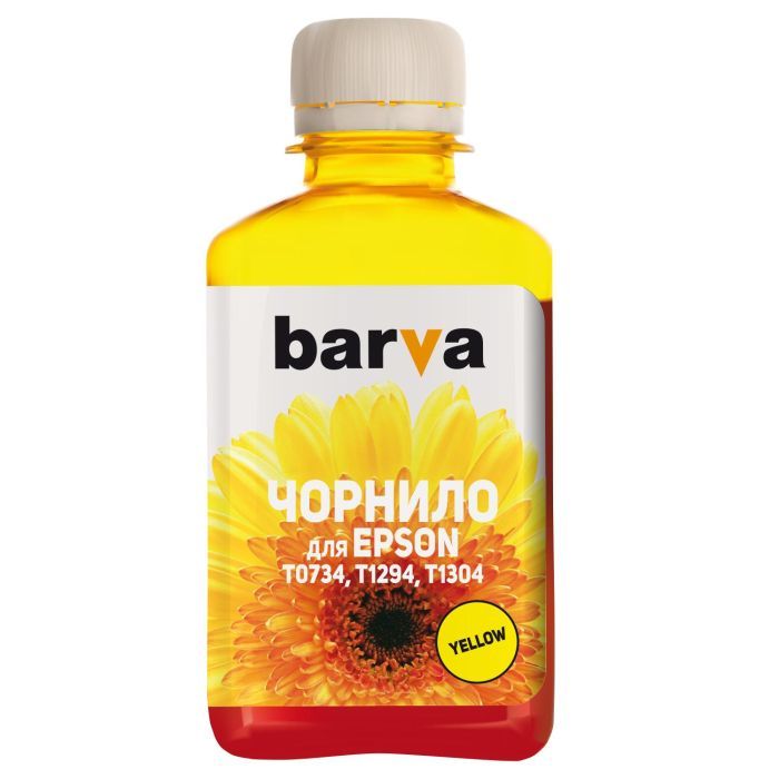 Чорнило Barva Epson T1301/T1291/T1281/T1031/T0731 B/C/M/Y SET 4x90г, pigm. (E130-090-MP)
