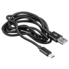 Дата кабель USB 2.0 AM to Type-C 1.5m DC-TC-152NR black Greenwave (R0015190) изображение 2