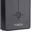 Пристрій безперебійного живлення Vinga LCD 1200VA metal case with USB (VPC-1200MU) зображення 4