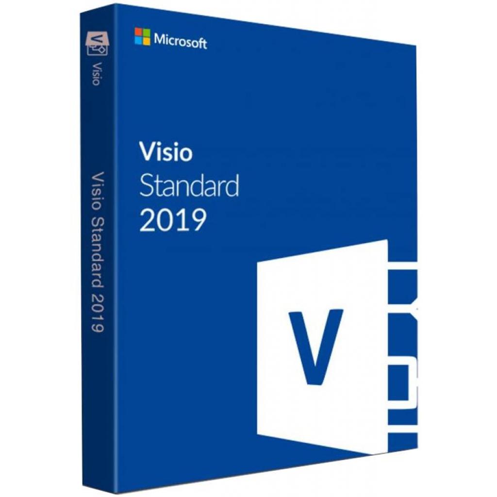 Офісний додаток Microsoft Visio Standard 2019 32-bit/x64 Russian EM DVD (D86-05813)