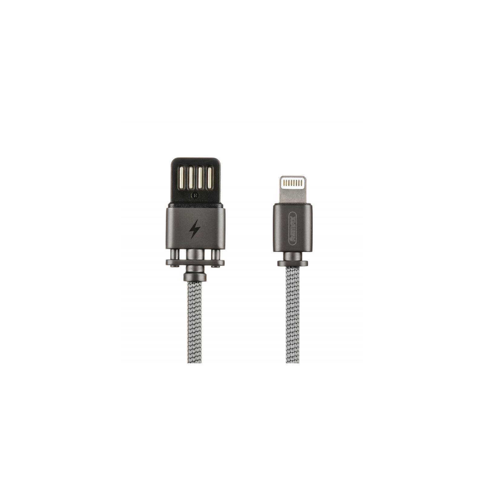 Дата кабель USB 2.0 AM to Lightning 1.0m Dominator Fast black Remax (RC-064I-BLACK)