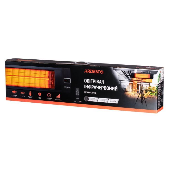Обогреватель Ardesto IH-2000-CBN1B изображение 12