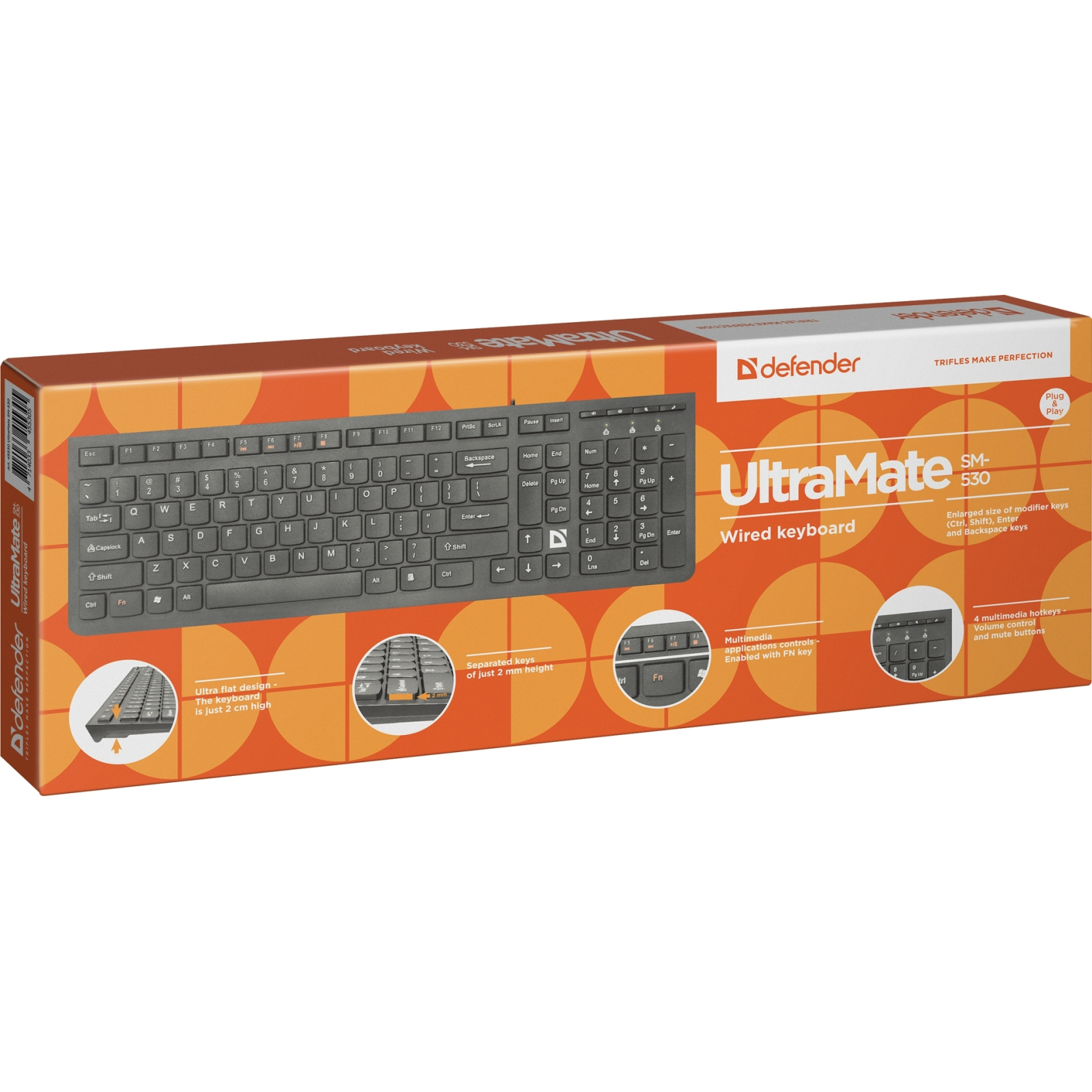 Клавіатура Defender UltraMate SM-530 RU (45530) зображення 5