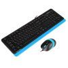 Комплект A4Tech F1010 Blue зображення 2
