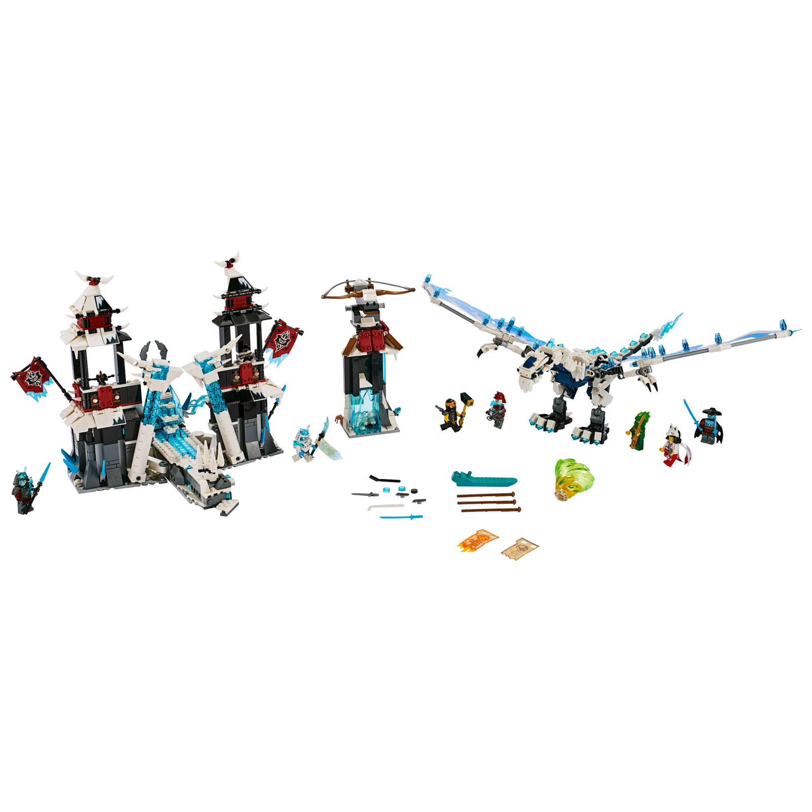 Конструктор LEGO Ninjago Замок проклятого императора 1218 деталей (70678) изображение 2