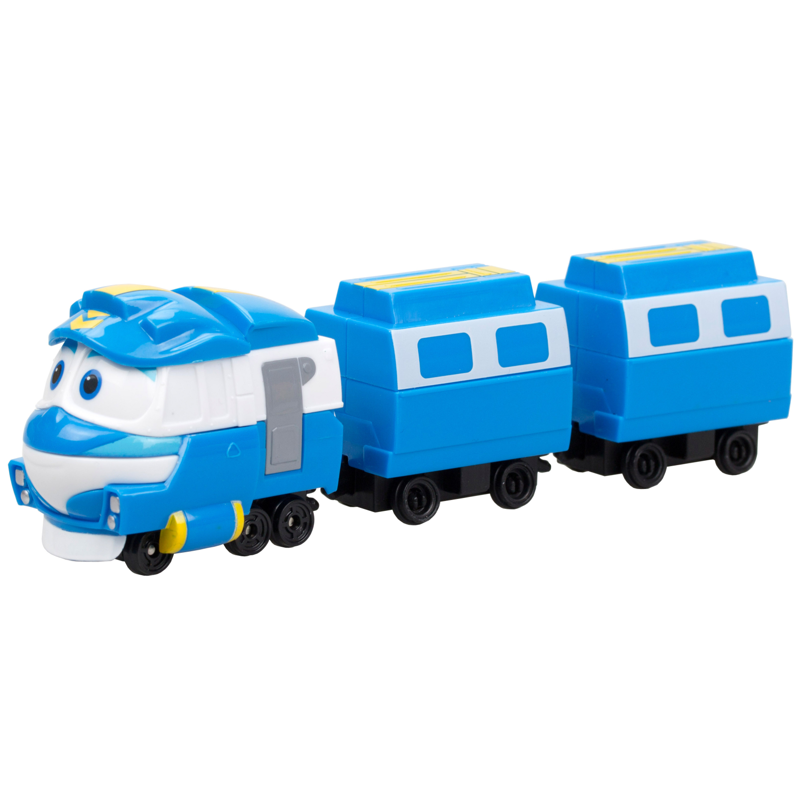 Игровой набор Silverlit Robot Trains Паровозик с двумя вагонами Кей (80176) изображение 2