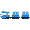 Игровой набор Silverlit Robot Trains Паровозик с двумя вагонами Кей (80176) изображение 3