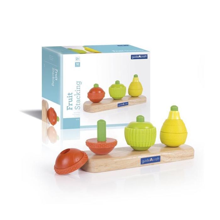 Развивающая игрушка Guidecraft Пирамидка Manipulatives Фрукты (G6732)