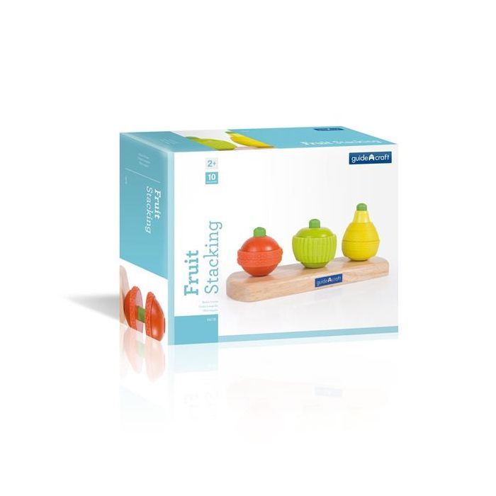 Развивающая игрушка Guidecraft Пирамидка Manipulatives Фрукты (G6732) изображение 6