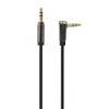 Кабель мультимедийный Jack 3.5mm M to Jack 3.5mm M 1.0m угловой Cablexpert (CCAPB-444L-1M)