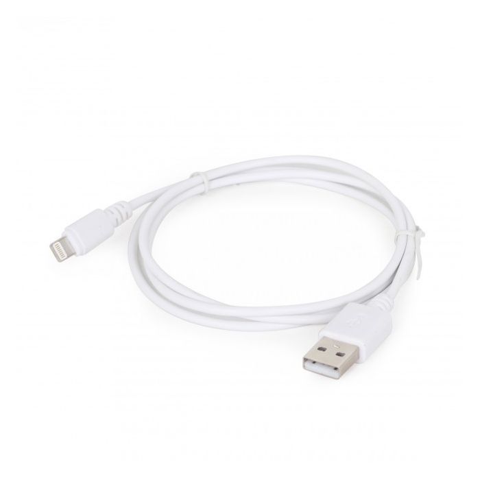 Дата кабель USB 2.0 AM to Lightning 2.0m Cablexpert (CC-USB2-AMLM-2M-W) изображение 2