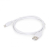 Дата кабель USB 2.0 AM to Lightning 2.0m Cablexpert (CC-USB2-AMLM-2M-W) изображение 2