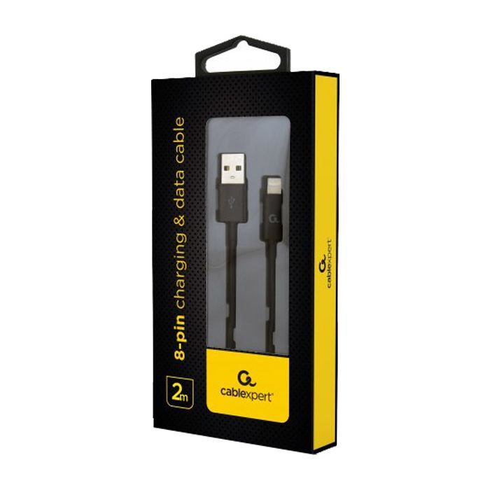 Дата кабель USB 2.0 AM to Lightning 2.0m Cablexpert (CC-USB2P-AMLM-2M) изображение 2