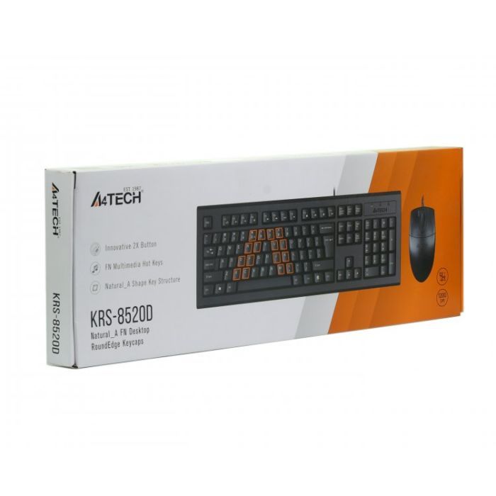 Комплект A4Tech KRS-8520D USB Black изображение 9