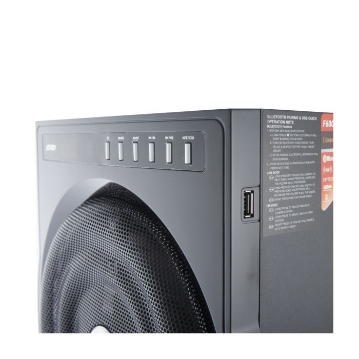 Акустическая система F&D F6000X Black изображение 7