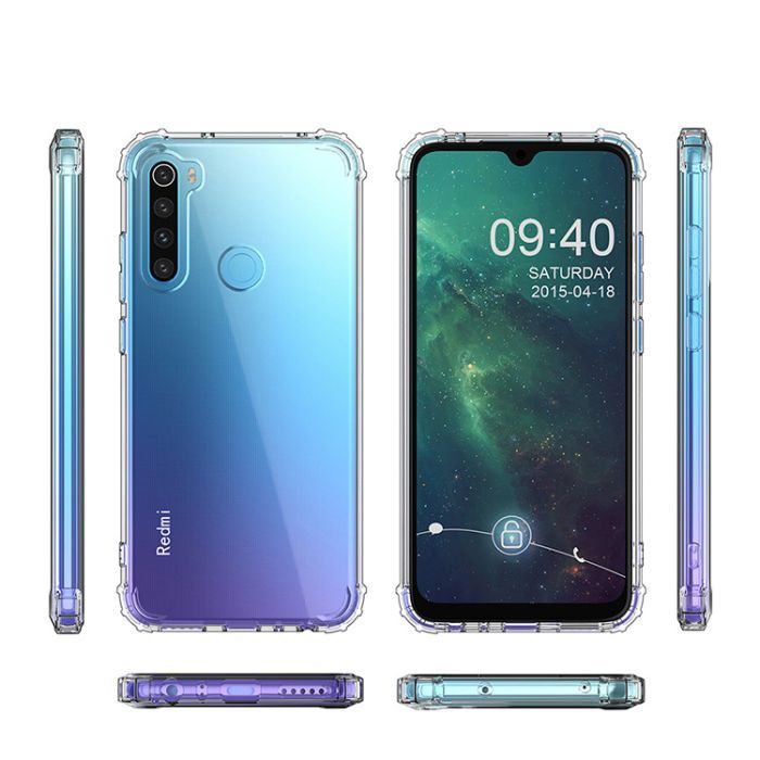 Чехол для мобильного телефона BeCover Anti-Shock Gradient Glass Xiaomi Redmi Note 8T Transparent (704542) изображение 3
