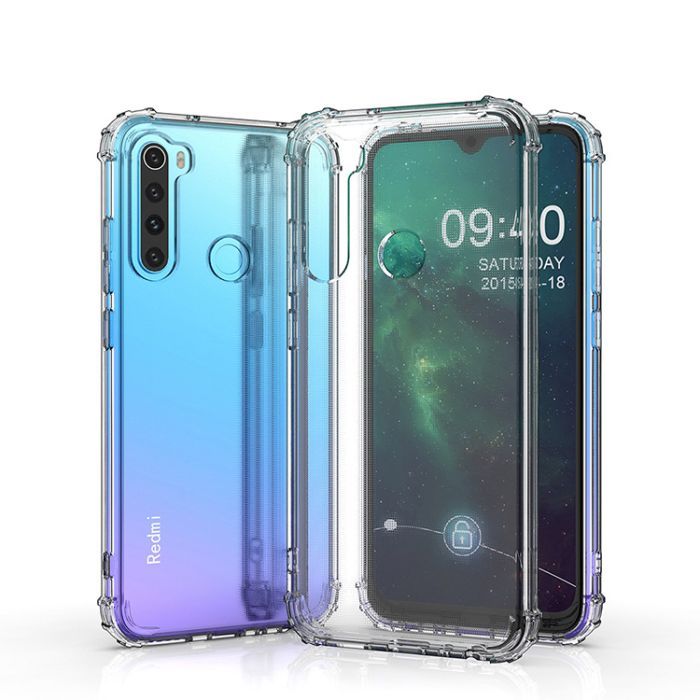 Чехол для мобильного телефона BeCover Anti-Shock Gradient Glass Xiaomi Redmi Note 8T Transparent (704542) изображение 6