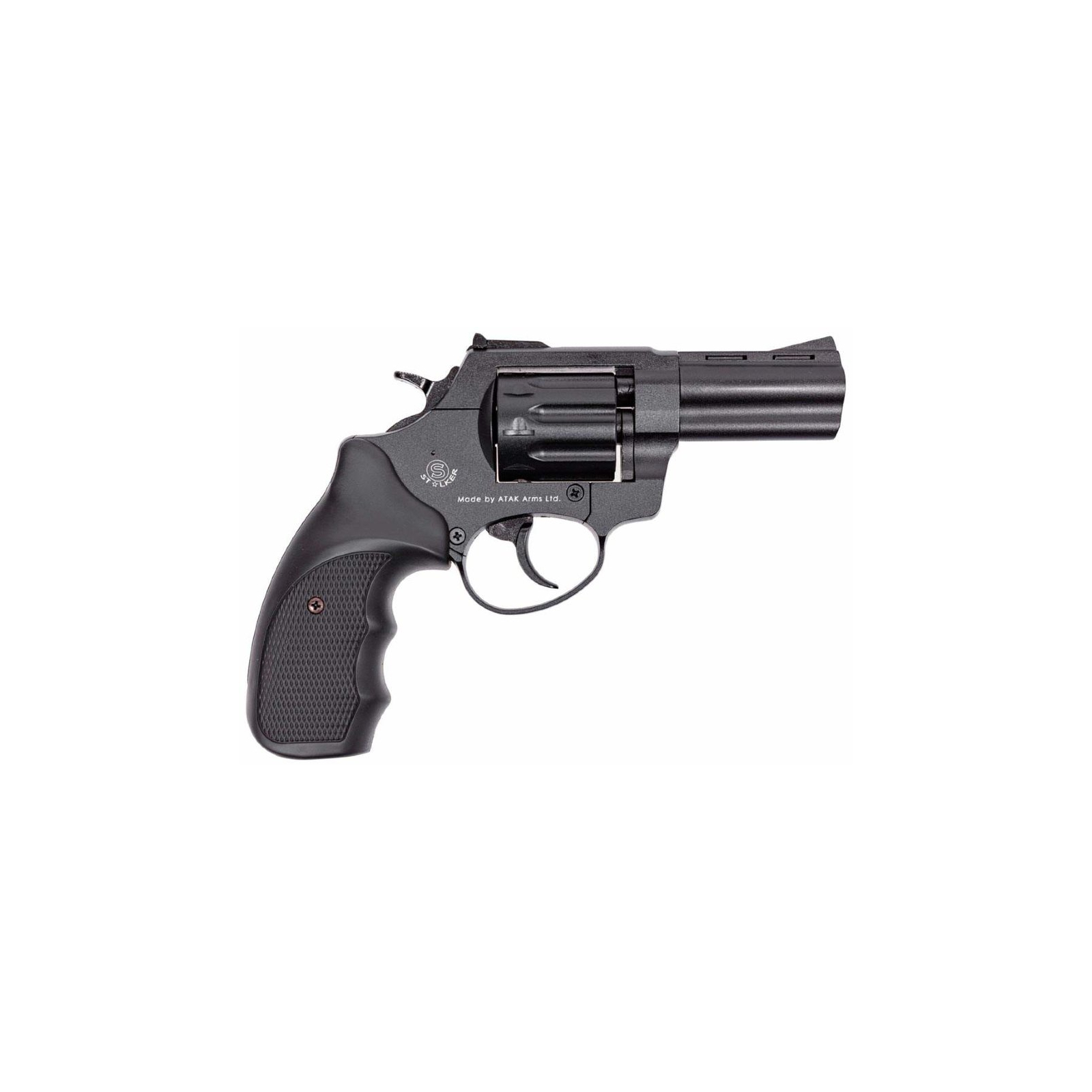 Револьвер під патрон Флобера Stalker S Black 3". Барабан - силумин (ZST3B) зображення 2