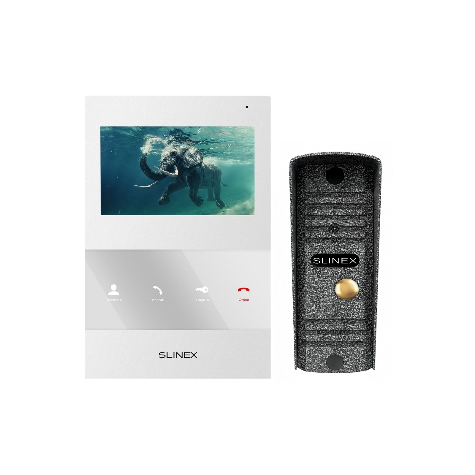 Комплект видеодомофона Slinex SQ-04_W+ML-16HR_A