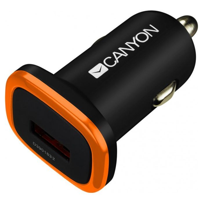 Зарядное устройство Canyon Universal 1xUSB car adapter (CNE-CCA01B)