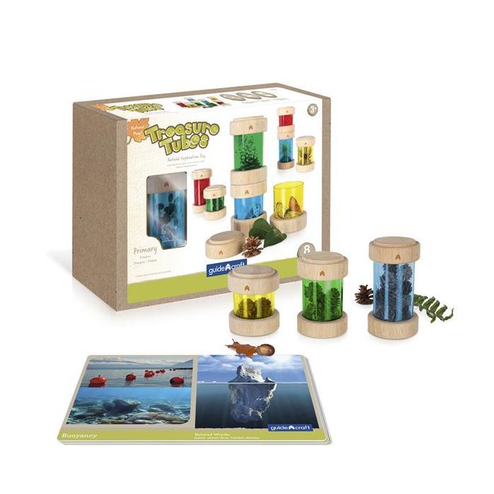 Игровой набор Guidecraft Набор Natural Play Сокровища в баночках разноцветный (G3087)