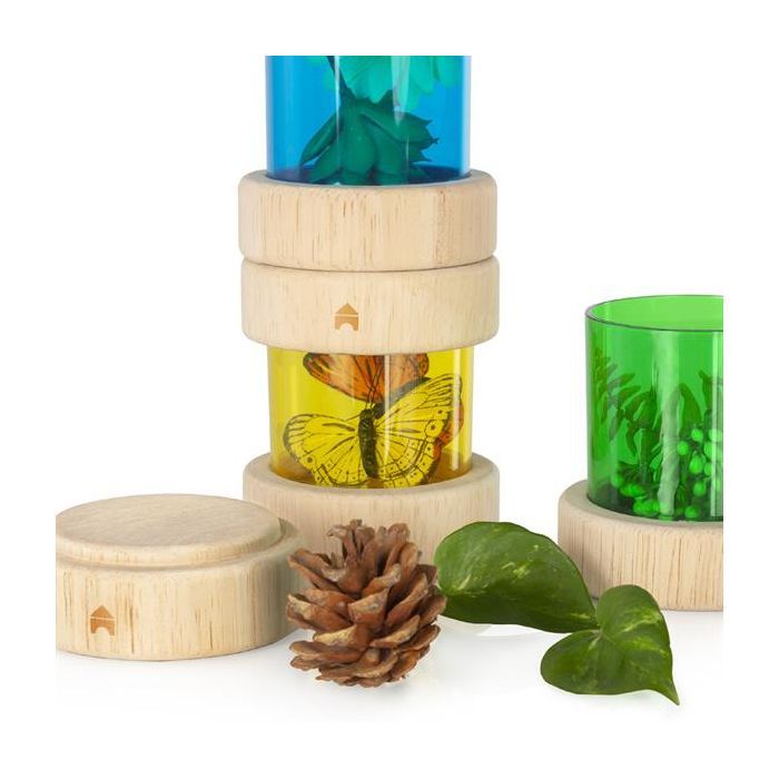 Игровой набор Guidecraft Набор Natural Play Сокровища в баночках разноцветный (G3087) изображение 3