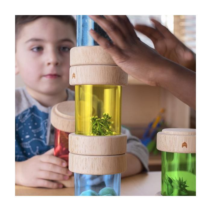 Игровой набор Guidecraft Набор Natural Play Сокровища в баночках разноцветный (G3087) изображение 8