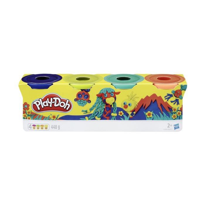 Набор для творчества Hasbro Play-Doh 4 баночки (B5517_E4867)