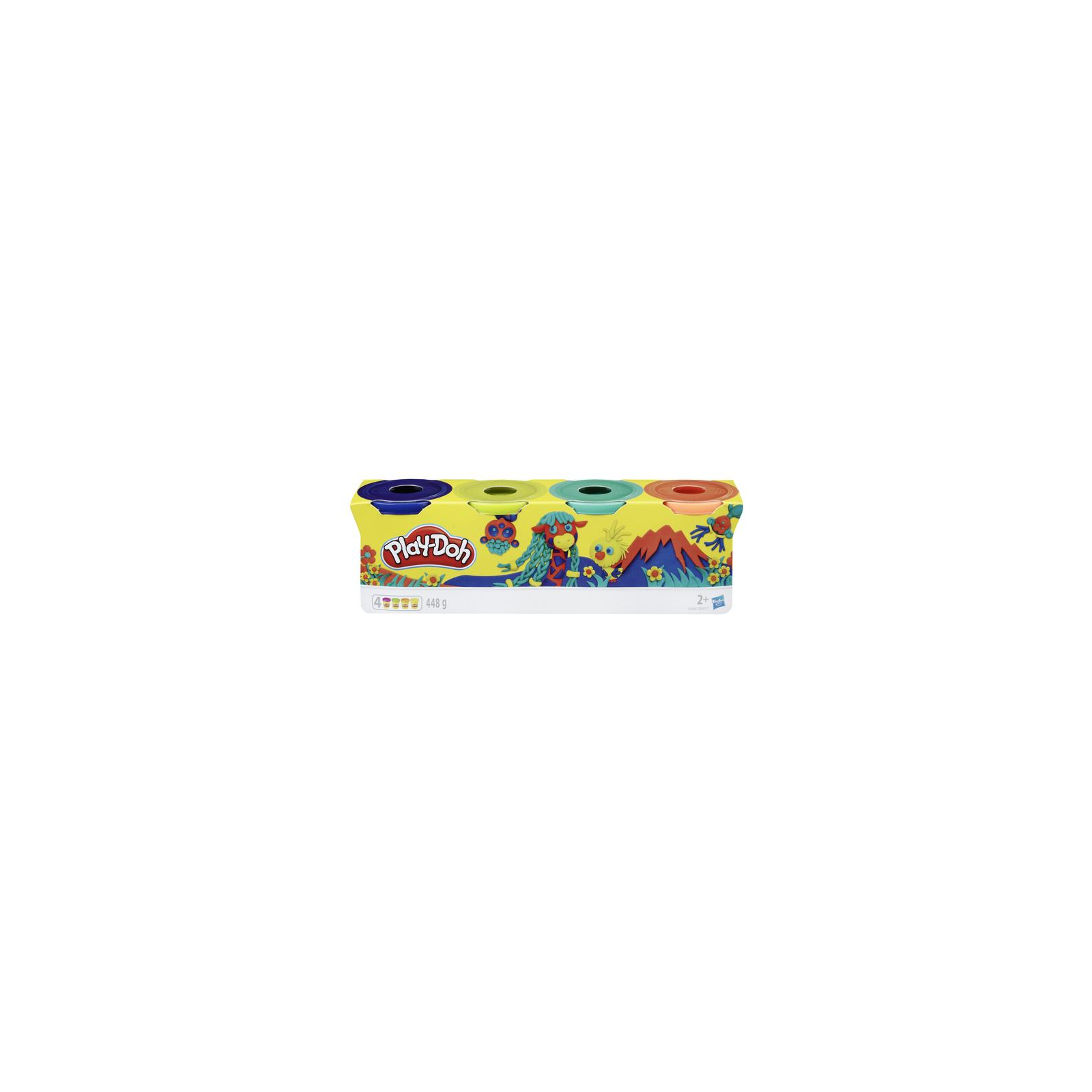 Набор для творчества Hasbro Play-Doh 4 баночки (B5517_E4867)