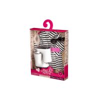 Аксесуар до ляльки Our Generation Смугасте пальто (BD60012Z) зображення 2