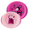 Набор детской посуды Chicco Тарелки Easy Feeding 2 шт 12M+ Розовый (16002.10)