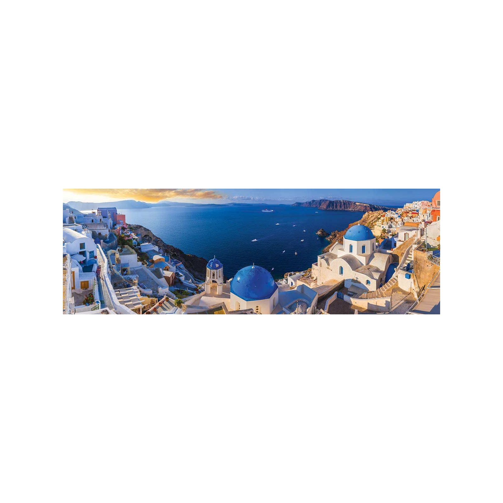 Пазл Eurographics Санторині Греція 1000 елем. панорамний (6010-5300) зображення 2