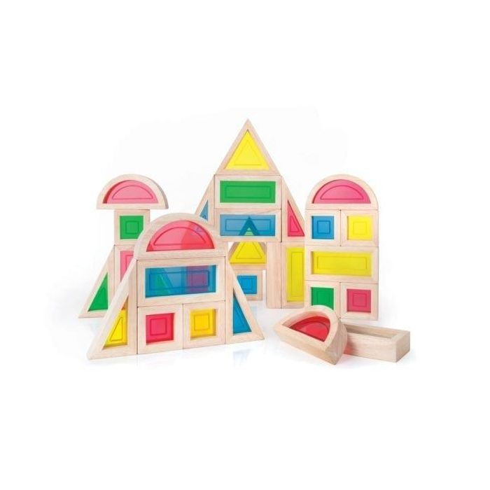 Игровой набор Guidecraft стандартных блоков Block Play Большая радуга, 30 шт. (G3016) изображение 2