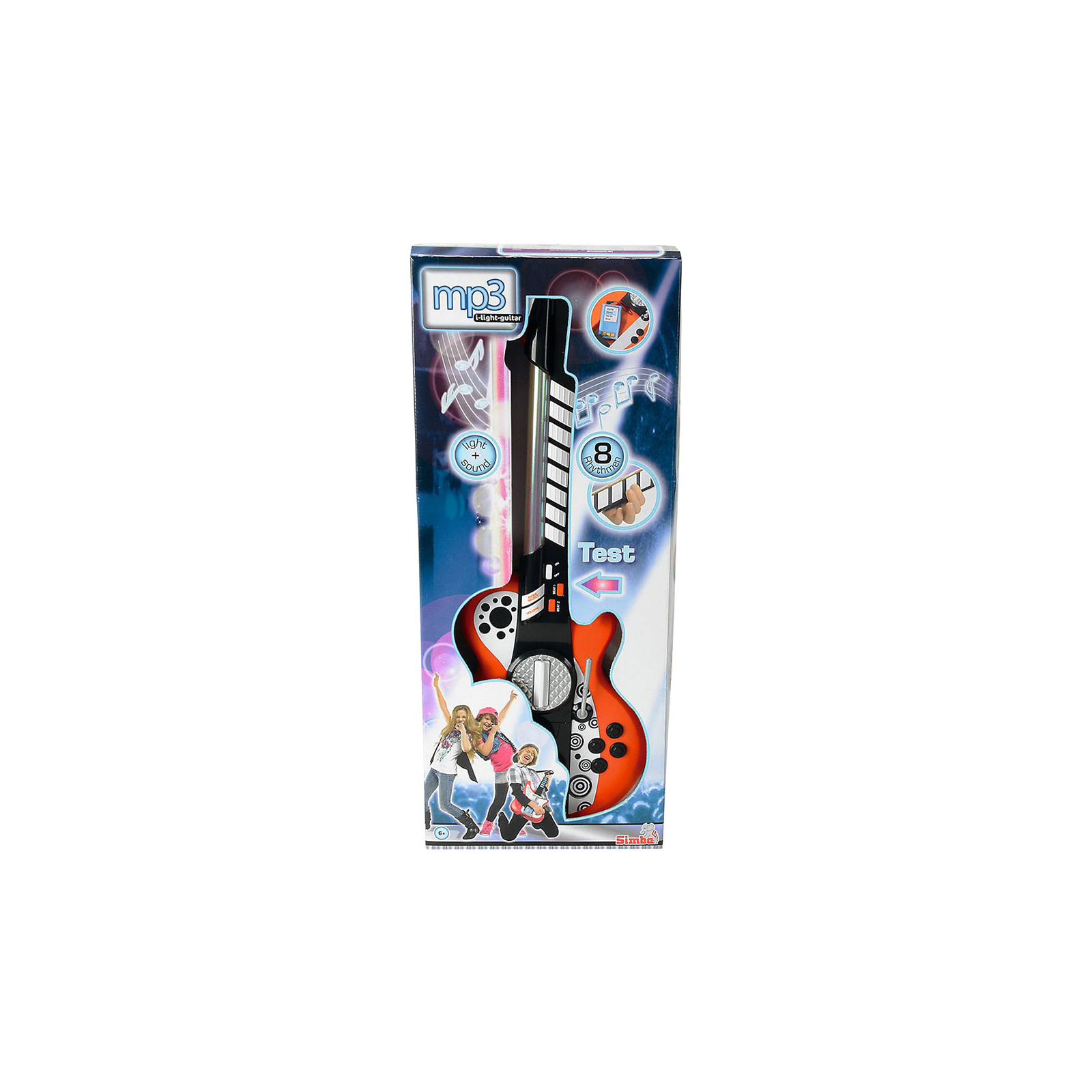 Музыкальная игрушка Simba Гитара с разъемом для MP3 (6838628) изображение 3