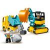 Конструктор LEGO Duplo Town Грузовик и гусеничный экскаватор 20 деталей (10931) изображение 4