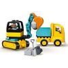 Конструктор LEGO Duplo Town Грузовик и гусеничный экскаватор 20 деталей (10931) изображение 5