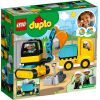 Конструктор LEGO Duplo Town Грузовик и гусеничный экскаватор 20 деталей (10931) изображение 6