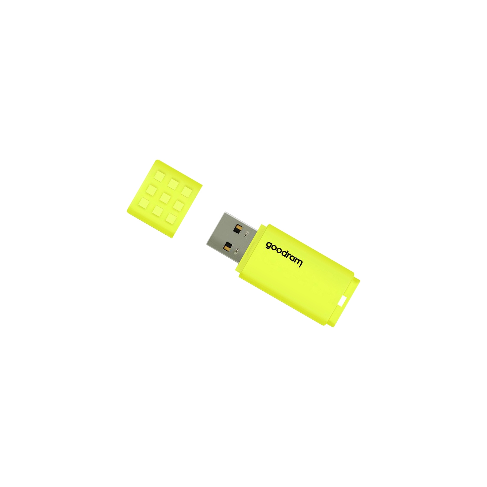 USB флеш накопитель Goodram 64GB UME2 Yellow USB 2.0 (UME2-0640Y0R11) изображение 3