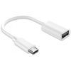 Перехідник OTG USB 2.0 AF to Micro 5P 0.1m white XoKo (XK-AC130-WH)