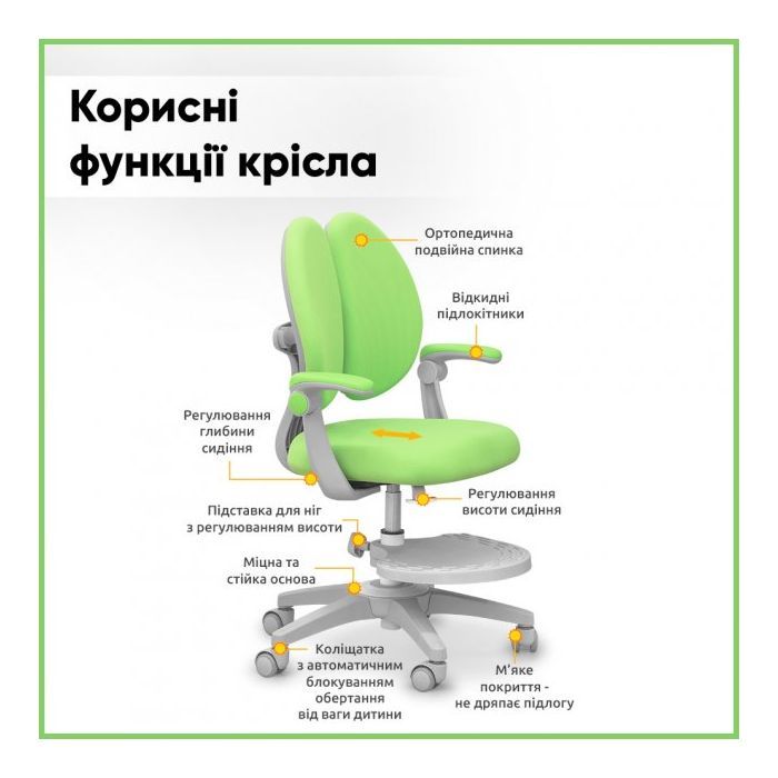Детское кресло Mealux Sprint Duo Grey (Y-412 G) изображение 3