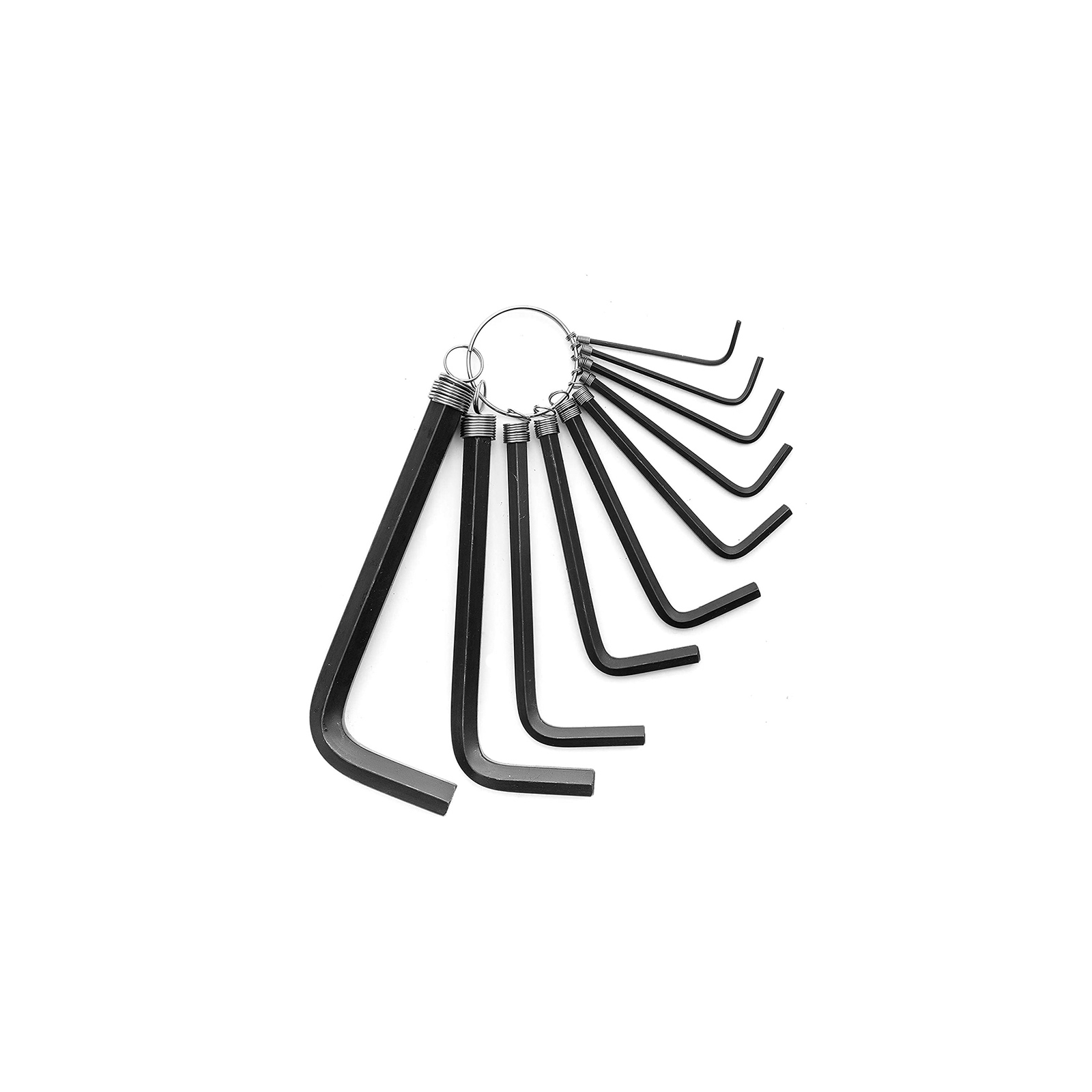 Набор инструментов Tolsen Г-образных шестигранных ключей 10 шт на кольце (20051)