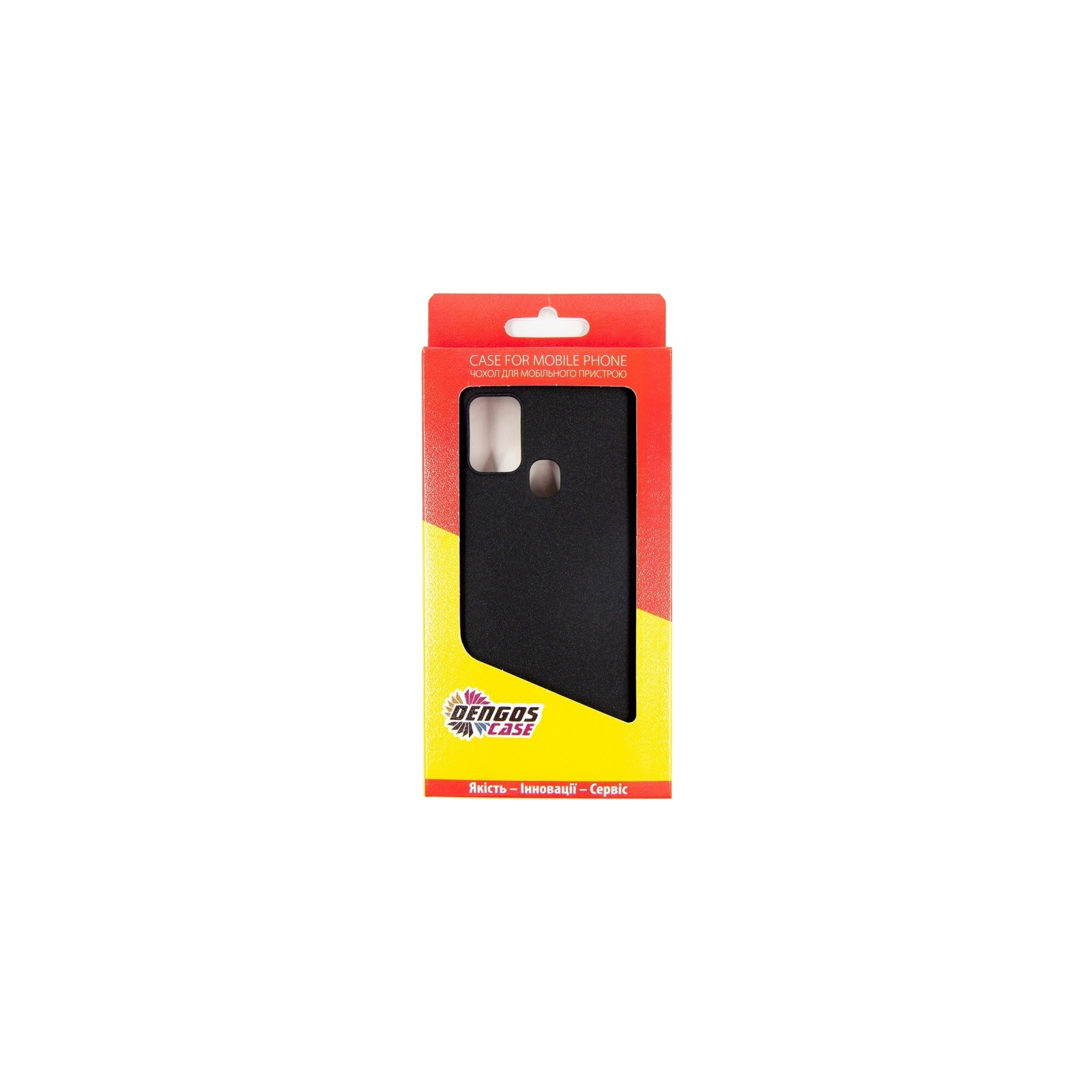 Чохол до мобільного телефона Dengos Carbon Samsung Galaxy A21s, black (DG-TPU-CRBN-74) (DG-TPU-CRBN-74) зображення 3