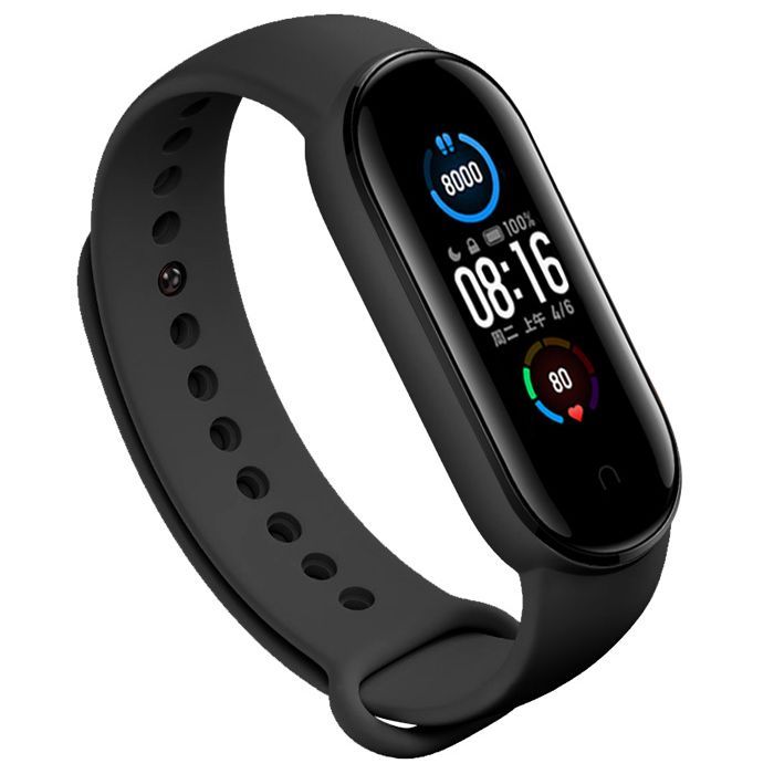 Ремешок для фитнес браслета BeCover Silicone для Xiaomi Mi Smart Band 5 Red (705071)