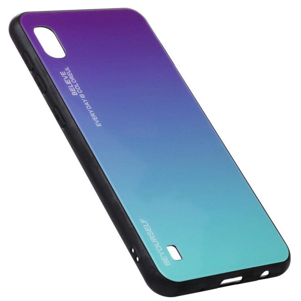 Чехол для мобильного телефона BeCover Gradient Glass Samsung Galaxy M10 2019 SM-M105 Purple-Blue (703871) изображение 2