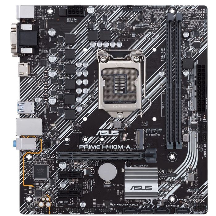 Материнская плата ASUS PRIME H410M-A/CSM изображение 2