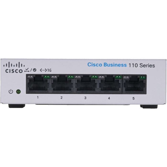 Коммутатор сетевой Cisco CBS110-5T-D-EU изображение 3