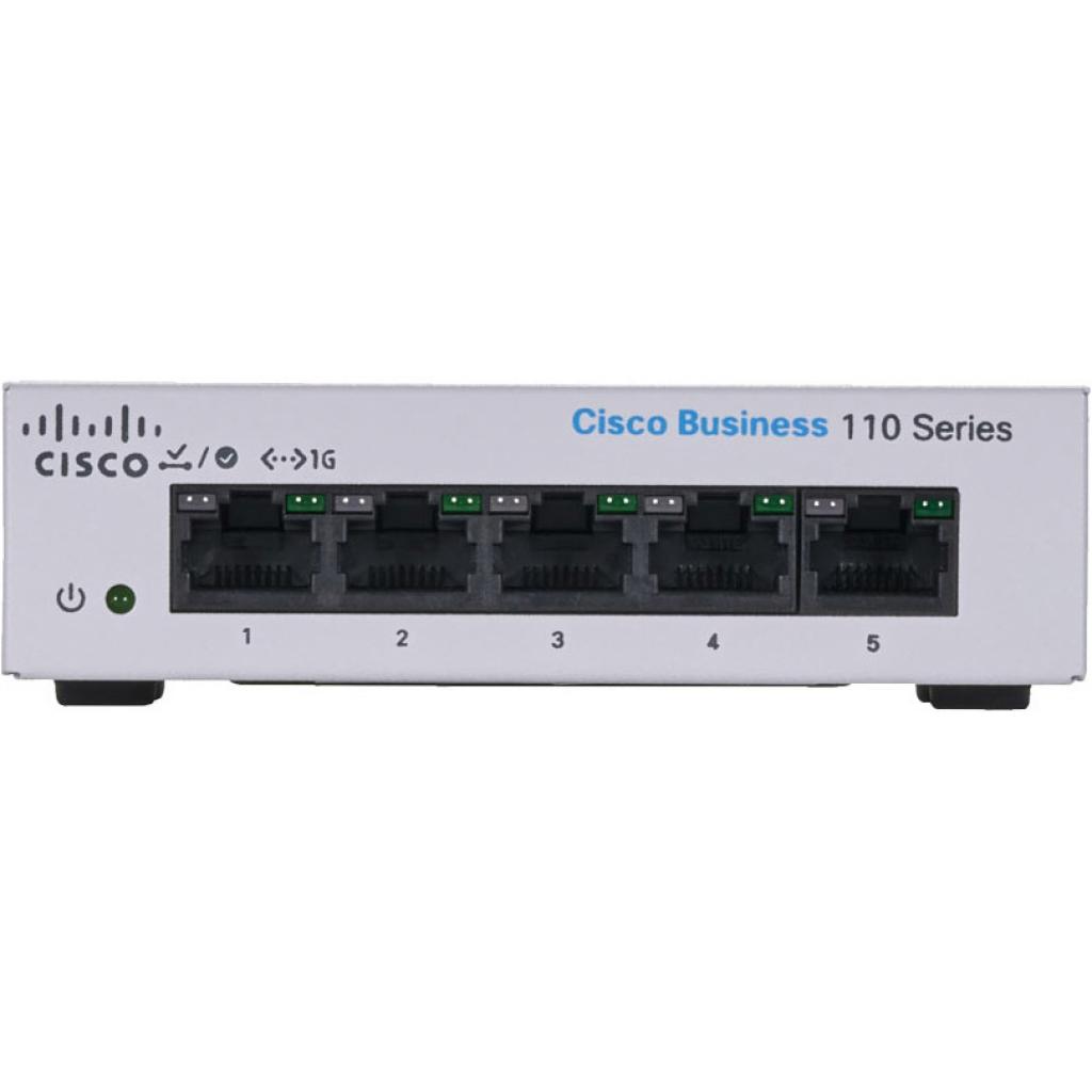 Коммутатор сетевой Cisco CBS110-5T-D-EU изображение 3
