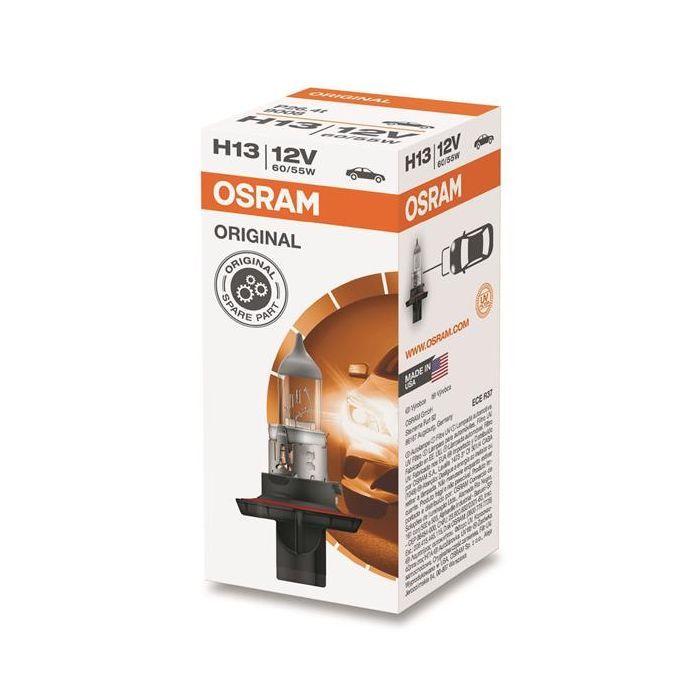 Автолампа Osram галогенова 60/55W (OS 9008) зображення 2